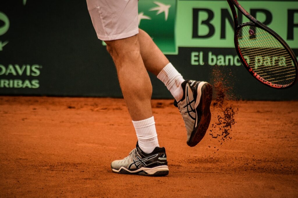 tennis foot stress